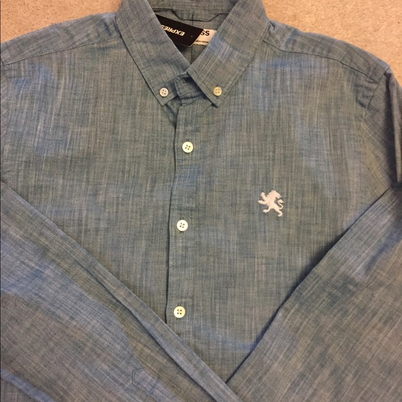 NWT Express Summer Casual shirt men’s Small - Picture 2 of 3